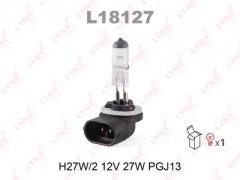  L18127 Лампа накаливания галогенная (H27W/2 12V 27W PGJ13)