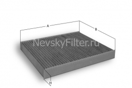 NF6126 Nevsky Filter Фильтр салона