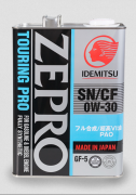 Zepro Touring Pro 0W-30SNCF GF-5, Fully-Synthetic